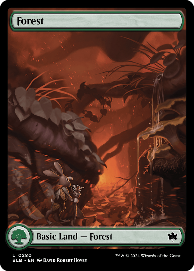 Forest (BLB-280) [Bloomburrow] Foil