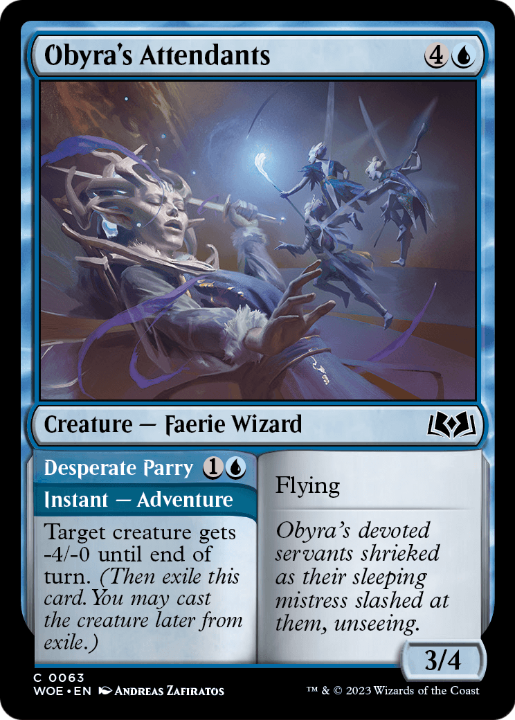 Obyra's Attendants (WOE-063) [Wilds of Eldraine]