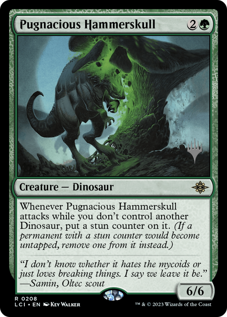 Pugnacious Hammerskull (PPLCI-208) [Promo Pack: The Lost Caverns of Ixalan Promos]