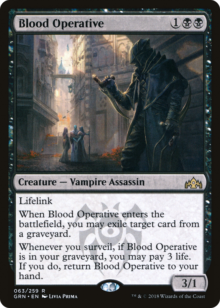 Blood Operative (GRN-063) [Guilds of Ravnica]