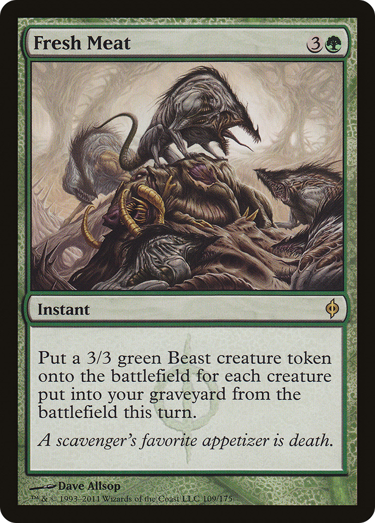 Fresh Meat (NPH-109) [New Phyrexia] Foil