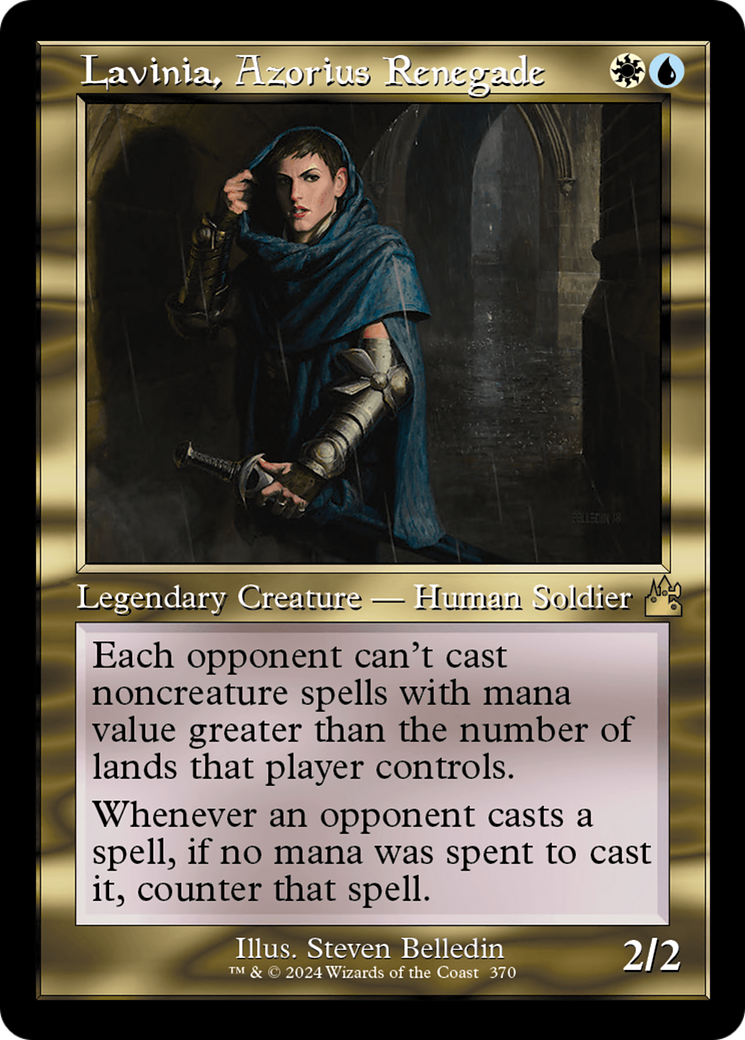 Lavinia, Azorius Renegade (RVR-370) [Ravnica Remastered] Foil