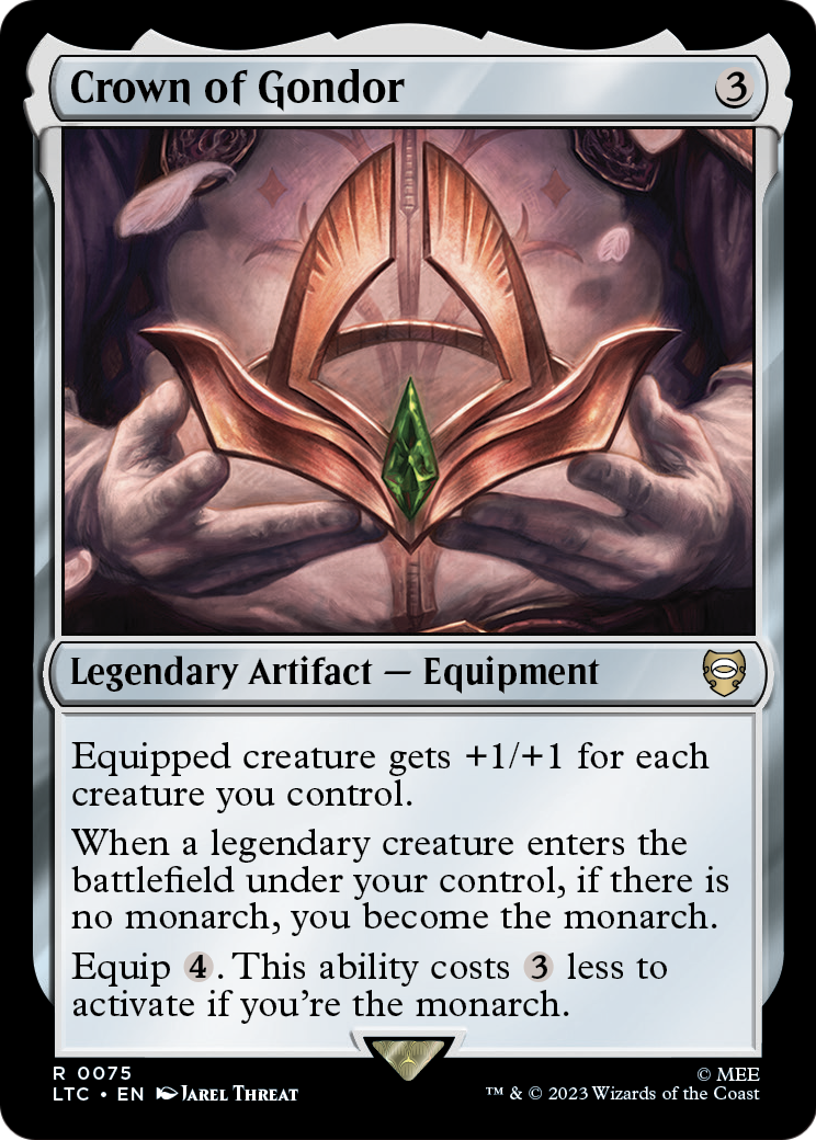 Crown of Gondor (LTC-075) [Tales of Middle-earth Commander]