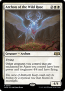Archon of the Wild Rose (WOE-001) [Wilds of Eldraine] Foil