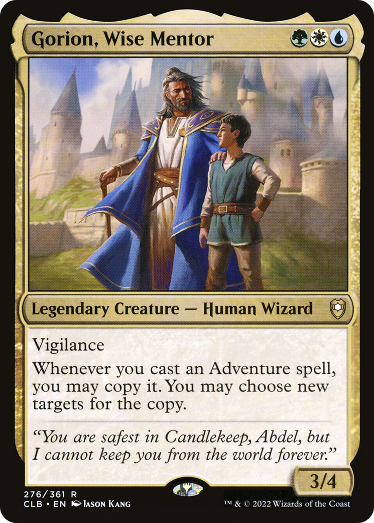 Gorion, Wise Mentor (CLB-276) [Commander Legends: Battle for Baldur's Gate]