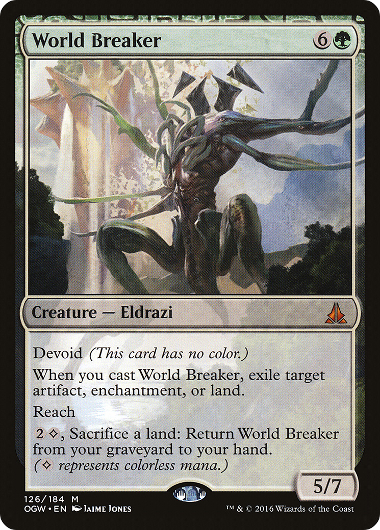 World Breaker (OGW-126) [Oath of the Gatewatch]: (devoid) Foil