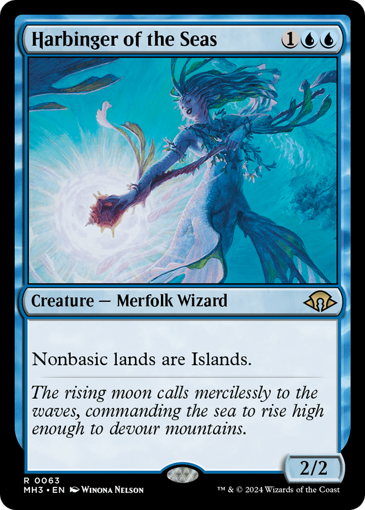 Harbinger of the Seas (MH3-063) [Modern Horizons 3]