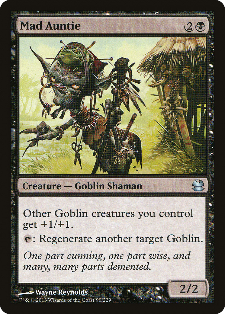 Mad Auntie (MMA-090) [Modern Masters] Foil