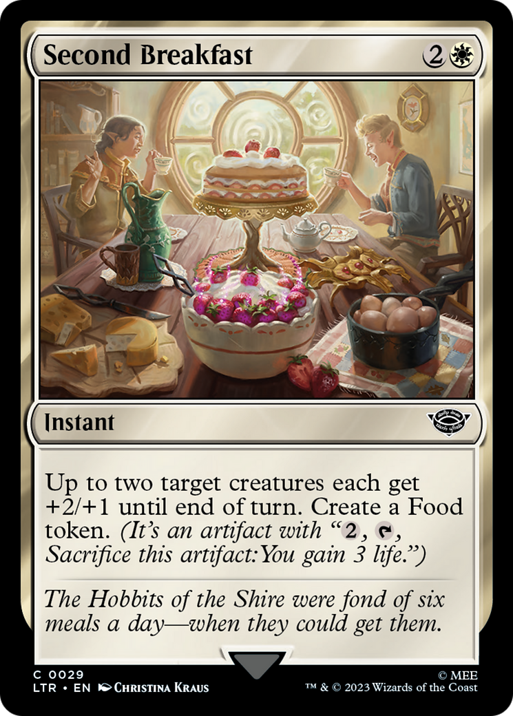 Second Breakfast (LTR-029) [The Lord of the Rings: Tales of Middle-earth] Foil