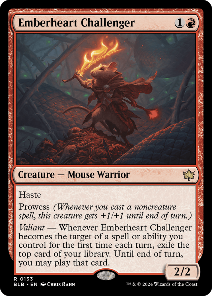 Emberheart Challenger (BLB-133) [Bloomburrow]
