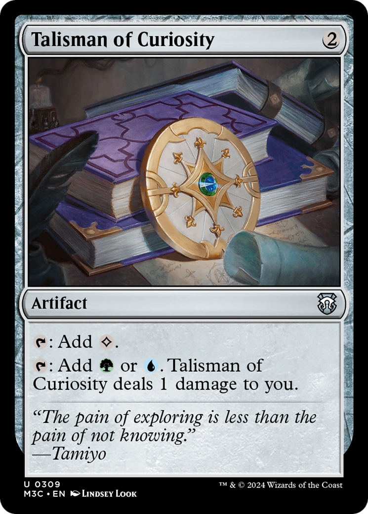 Talisman of Curiosity (M3C-309) [Modern Horizons 3 Commander]
