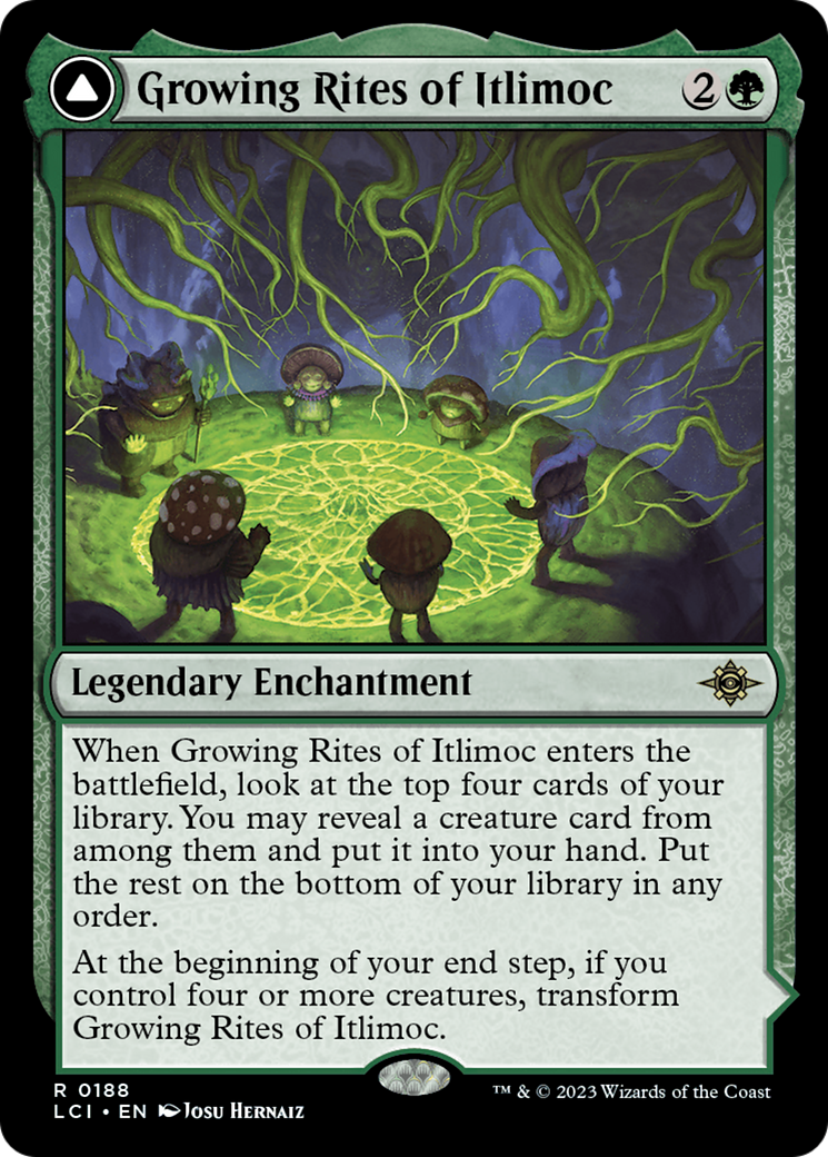 Growing Rites of Itlimoc // Itlimoc, Cradle of the Sun (LCI-188) [The Lost Caverns of Ixalan]