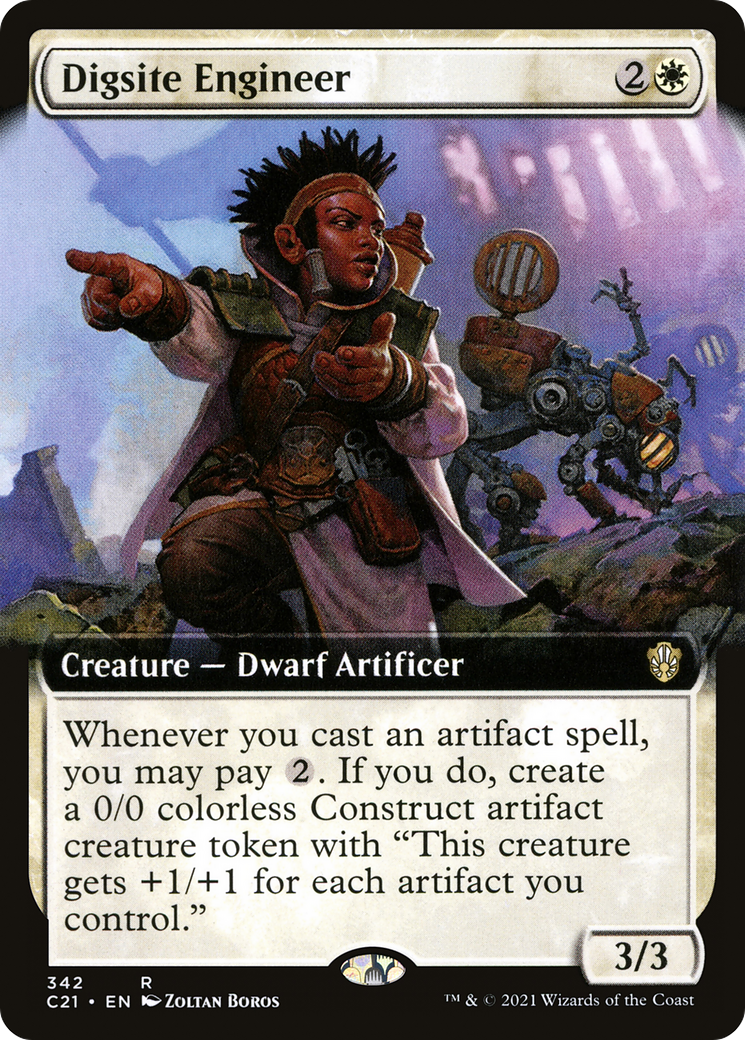 Digsite Engineer (C21-342) [Commander 2021]: (Extended Art)