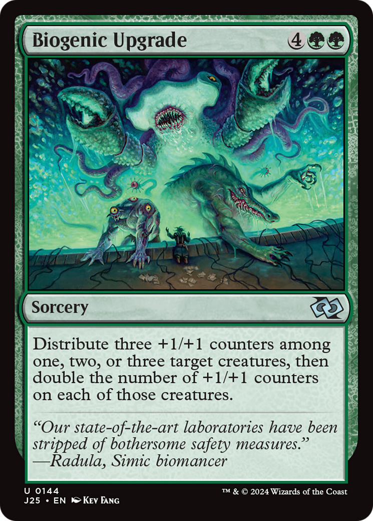 Biogenic Upgrade (J25-144) [Foundations Jumpstart]