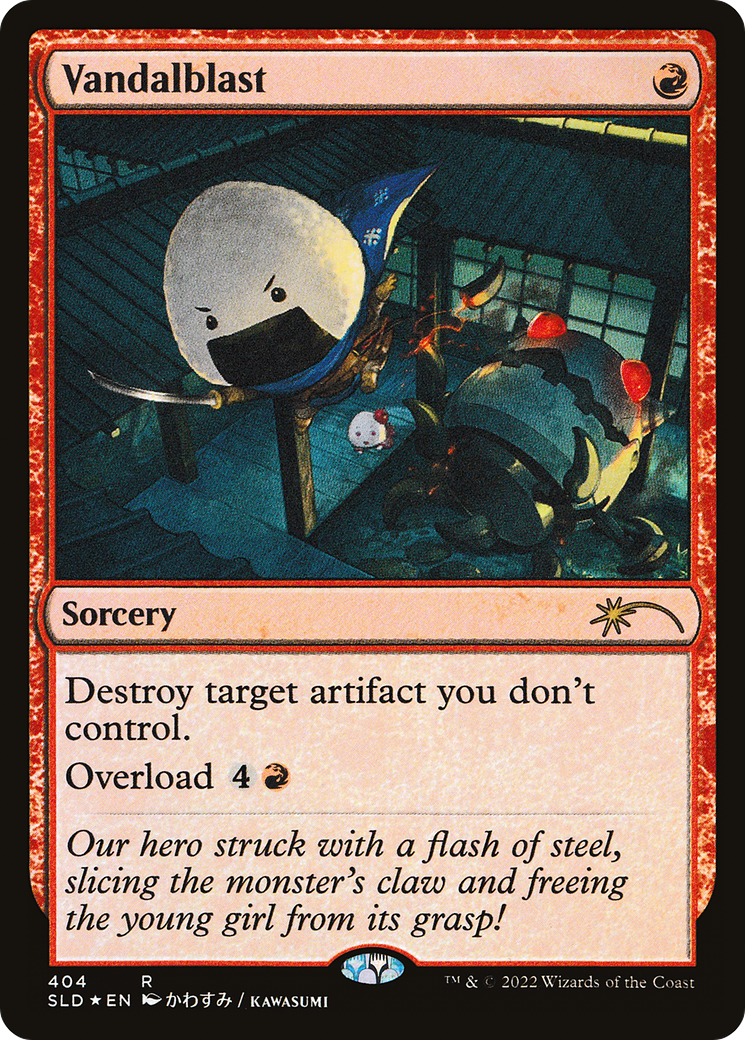 Vandalblast (SLD-404) [Secret Lair Drop] Foil