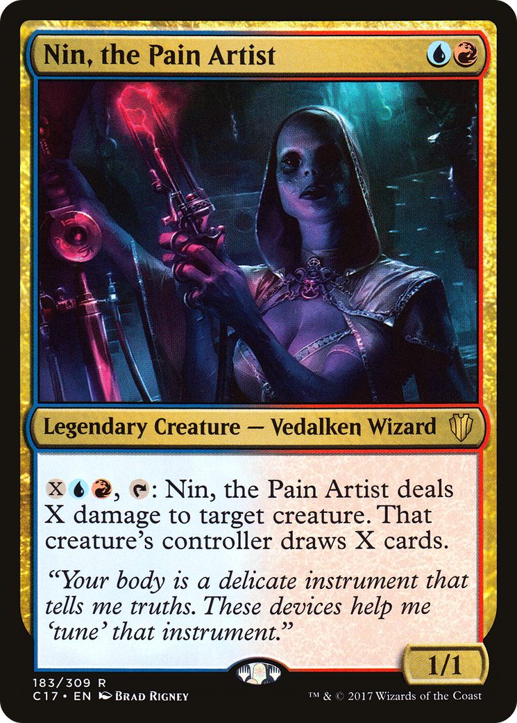 Nin, the Pain Artist (C17-183) [Commander 2017]