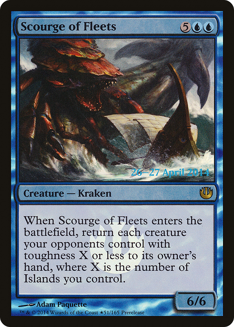 Scourge of Fleets (PRE-51★) [Journey into Nyx Promos] Foil