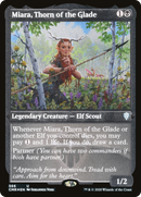 Miara, Thorn of the Glade (Foil Etched) (CMR-566) [Commander Legends] Etched Foil