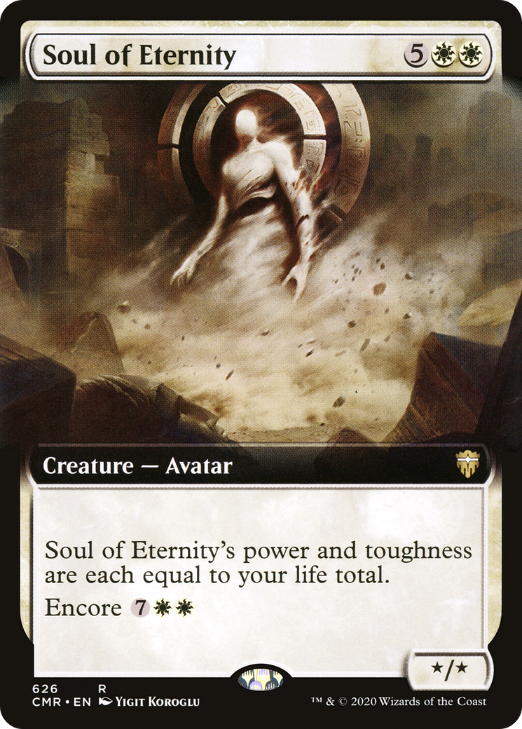 Soul of Eternity (CMR-626) [Commander Legends]: (Extended Art)