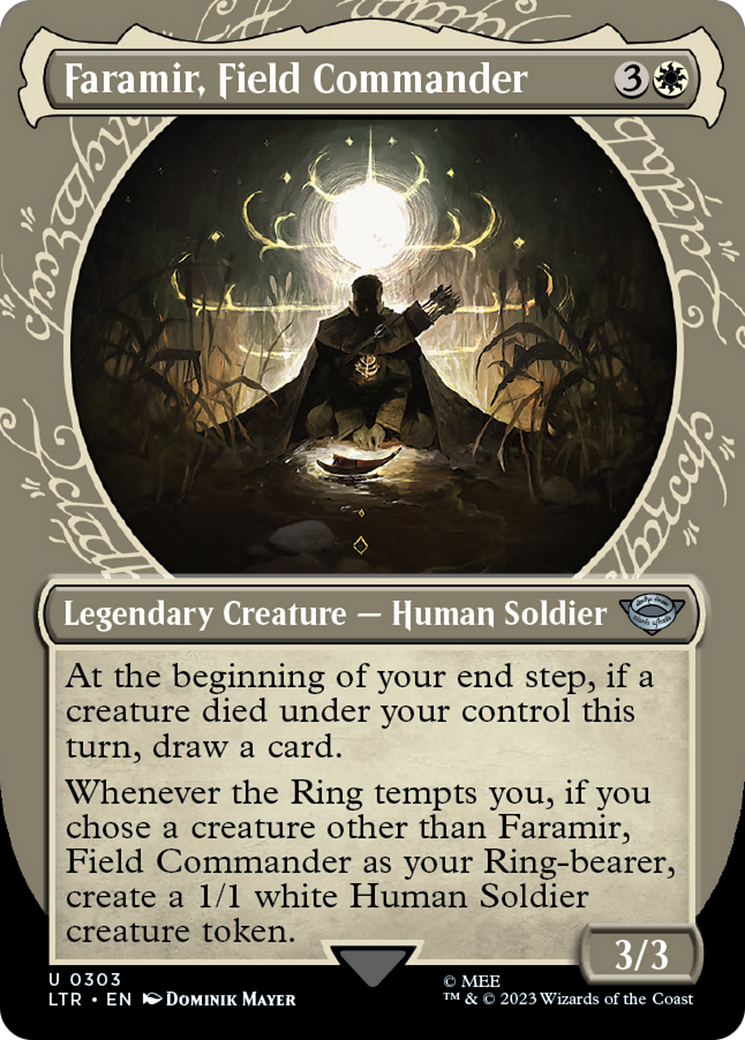 Faramir, Field Commander (LTR-303) [The Lord of the Rings: Tales of Middle-earth]: (Showcase) (Borderless)