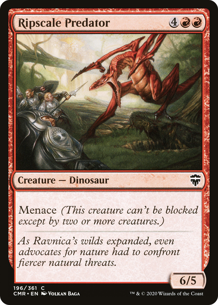Ripscale Predator (CMR-196) [Commander Legends]