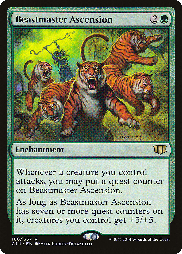 Beastmaster Ascension (C14-186) [Commander 2014]