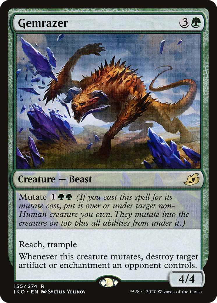 Gemrazer (IKO-155) [Ikoria: Lair of Behemoths]