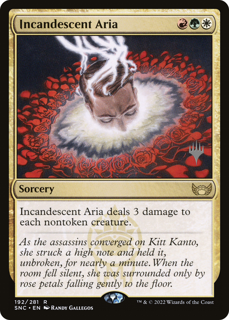 Incandescent Aria (PPSNC-192) [Promo Pack: Streets of New Capenna Promos]