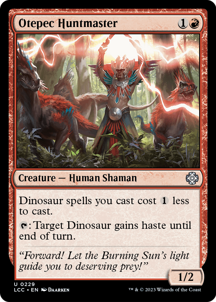 Otepec Huntmaster (LCC-229) [The Lost Caverns of Ixalan Commander]
