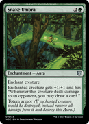 Snake Umbra (WOC-133) [Wilds of Eldraine Commander]