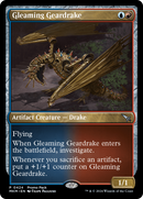 Gleaming Geardrake (PPMKM-424) [Murders at Karlov Manor] Foil