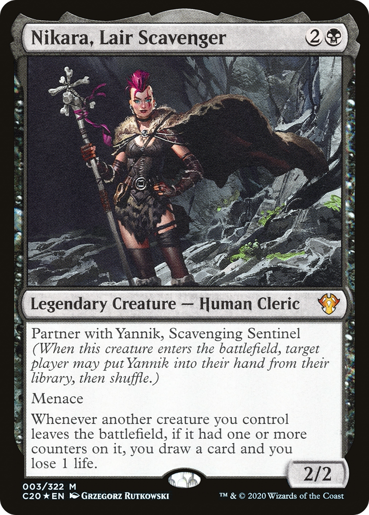 Nikara, Lair Scavenger (C20-003) [Commander 2020]