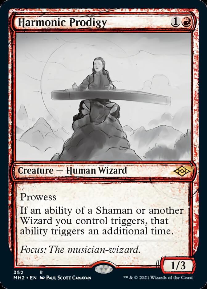 Harmonic Prodigy (MH2-352) [Modern Horizons 2]: (Showcase)
