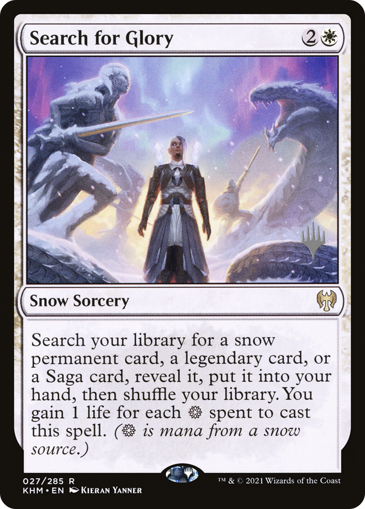 Search for Glory (PPKHM-27P) [Promo Pack: Kaldheim Promos]