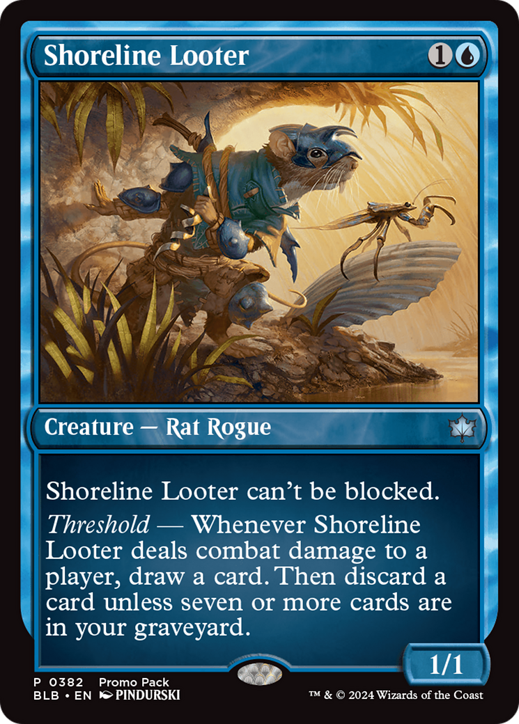 Shoreline Looter (PPBLB-382) [Bloomburrow] Foil