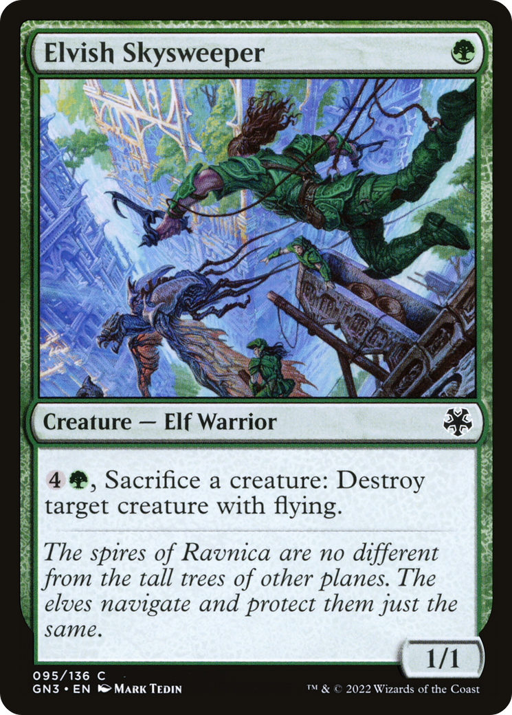 Elvish Skysweeper (GN3-095) [Game Night: Free-for-All]