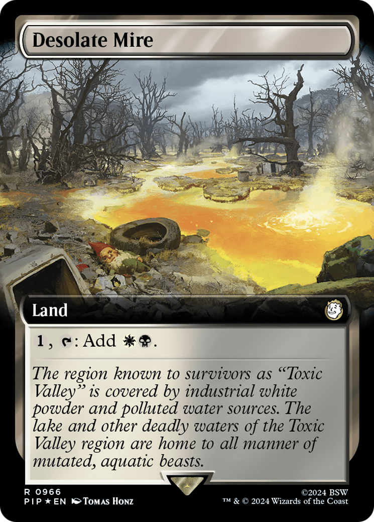 Desolate Mire (PIP-966) [Fallout]: (Extended Art) Foil