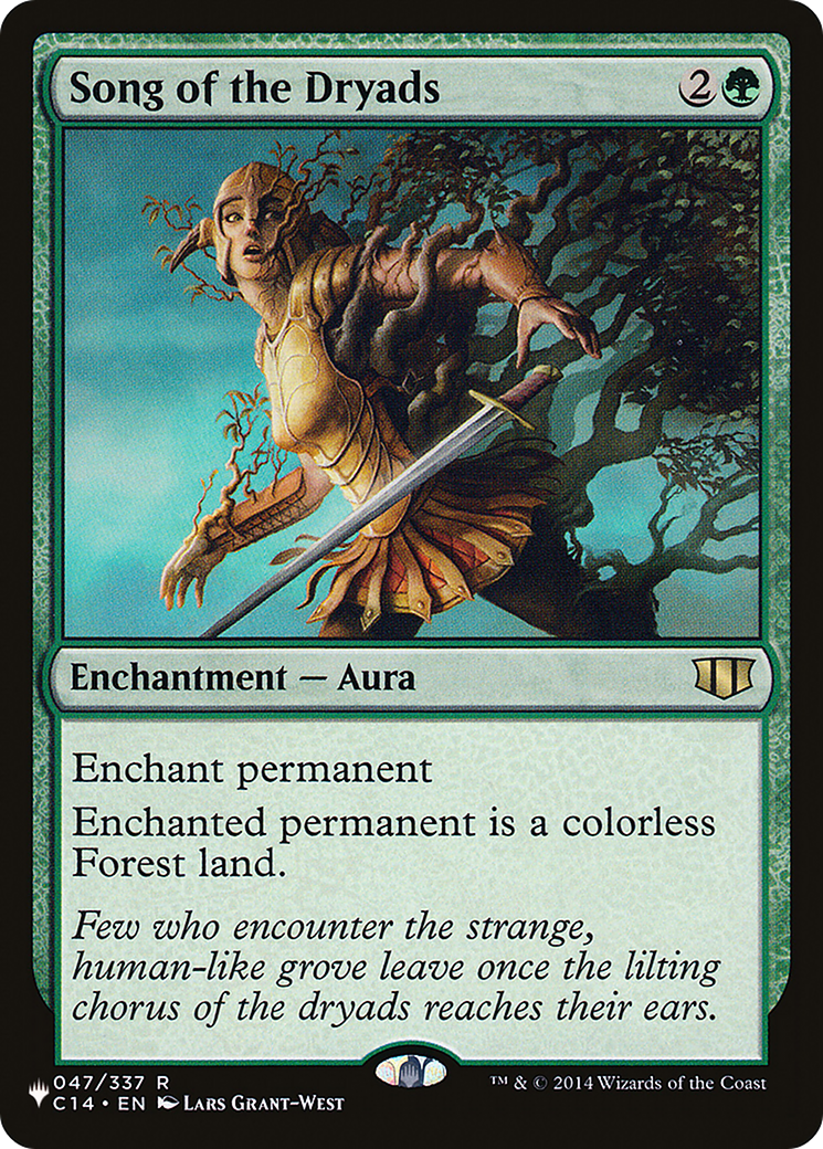 Song of the Dryads (LIST-C14-47) [The List]