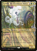 Lathiel, the Bounteous Dawn (MUL-180) [Multiverse Legends]: (Showcase) Foil
