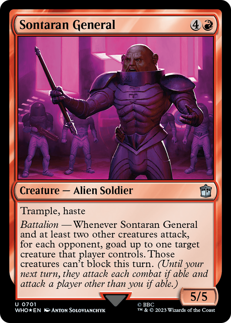 Sontaran General (WHO-701) [Doctor Who] Foil