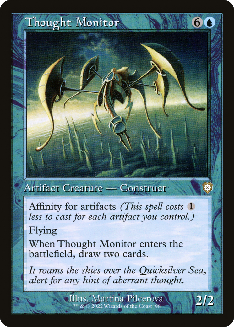 Thought Monitor (Retro Frame) (BRC-098) [The Brothers' War Commander]