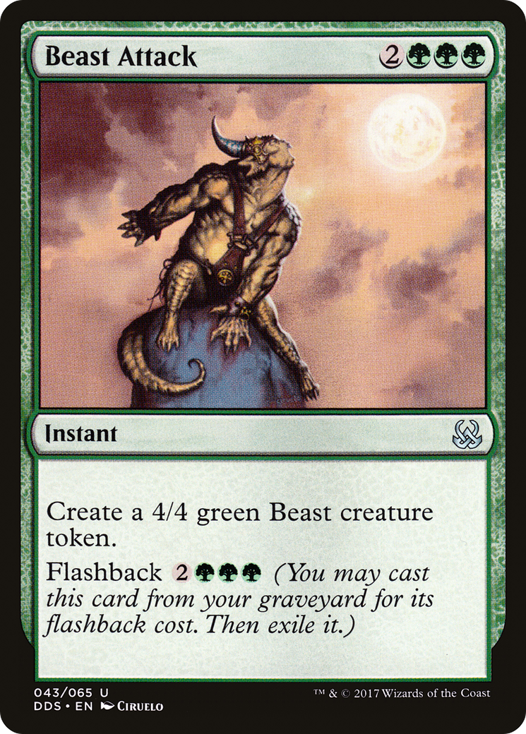 Beast Attack (DDS-043) [Duel Decks: Mind vs. Might]