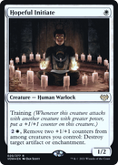 Hopeful Initiate (PRE-020) [Innistrad: Crimson Vow Promos] Foil