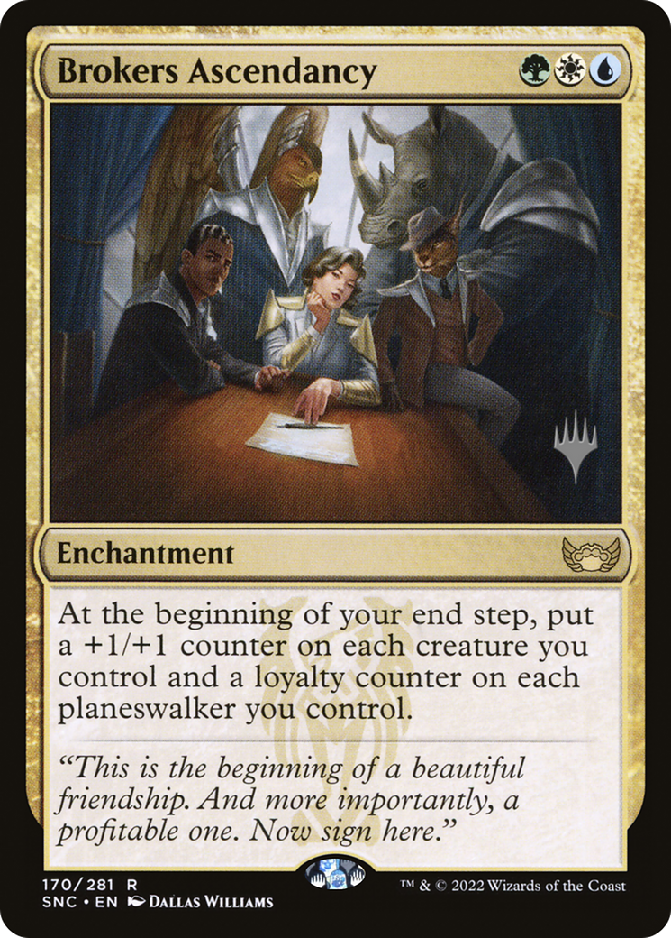 Brokers Ascendancy (PPSNC-170) [Promo Pack: Streets of New Capenna Promos]