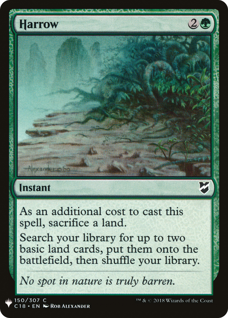 Harrow (LIST-C18-150) [The List]