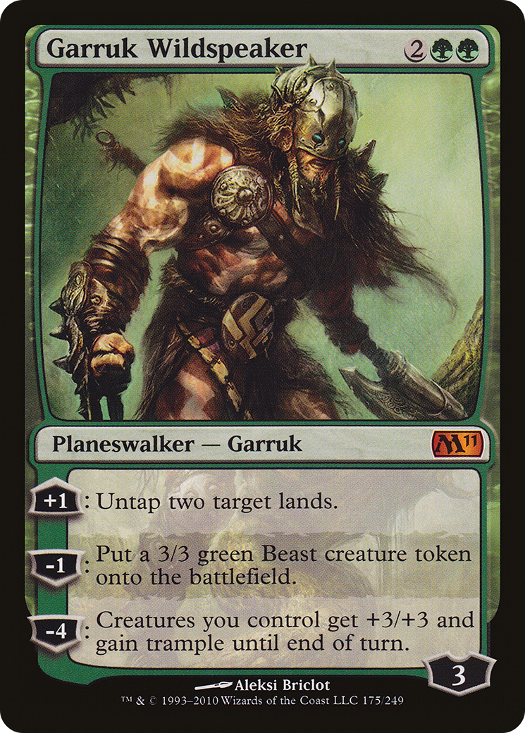 Garruk Wildspeaker (M11-175) [Magic 2011]