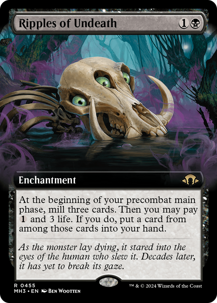 Ripples of Undeath (MH3-455) [Modern Horizons 3]: (Extended Art)