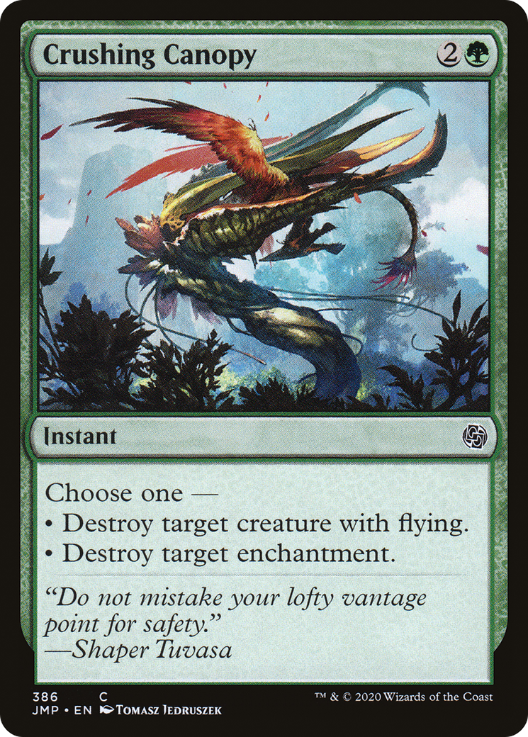Crushing Canopy (JMP-386) [Jumpstart]