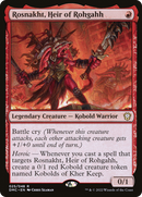 Rosnakht, Heir of Rohgahh (DMC-025) [Dominaria United Commander]