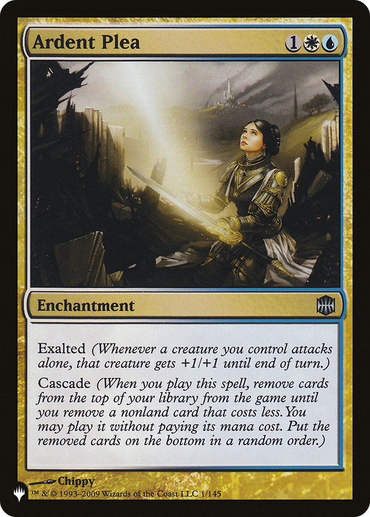 Ardent Plea (LIST-ARB-1) [The List]